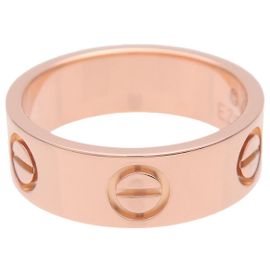 Bague Cartier Love Band 18K Rose Gold