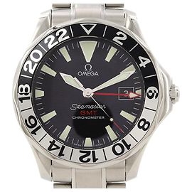 Orologio automatico Omega Seamaster GMT 50 Years