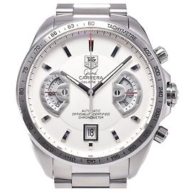 Tag Heuer Grand Carrera Chronograph Calibre 17 Automatic Stainless Steel 43