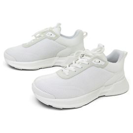 Hermès SNEAKERS HERMES HEROS 242872Z 42 TÊNIS EM LONA E CAMURÇA BRANCA