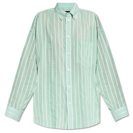 Balenciaga Camisa con estampado de rayas