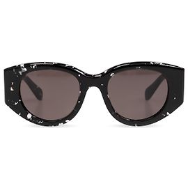 Chloé Sonnenbrille Schwarz Acetat