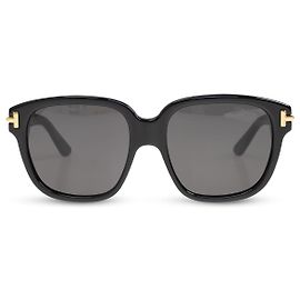 Tom Ford Rectangular Sunglasses Black Acetate