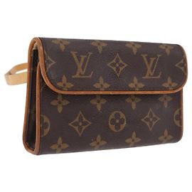 LOUIS VUITTON Monogram Pochette Florentine Waist bag M51855 LV