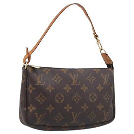 LOUIS VUITTON Monogram Pochette Accessoires Pouch M51980 LV