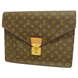 Louis Vuitton Monogram Porte-Deguments Senateur Clutch Bag