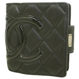 Chanel Cambon Lammleder Portemonnaie