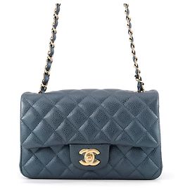 Borsa a spalla con catena Chanel Mini Matelassé