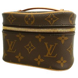Borsa beauty Louis Vuitton Monogram Nice Nano