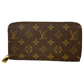 Louis Vuitton Monogram Zippy Wallet in Fuchsia