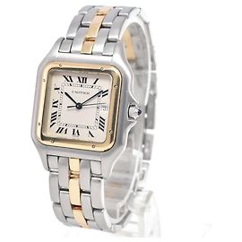 Cartier Vintage Panthere de Cartier Quartz Stainless Steel and Yellow Gold 27