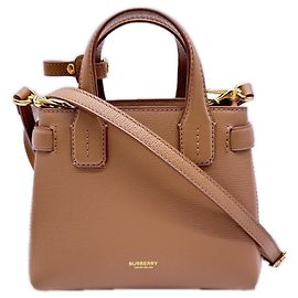 Borsa a tracolla Baby Banner in pelle di vitello Burberry
