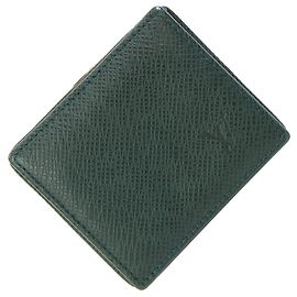 Louis Vuitton Taiga Portemonnaie Boite M30384 Epicea Compact Wallet