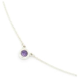 Autre Marque Tiffany & Co. Elsa Peretti Color By the Yard Anhängerkette mit Amethyst