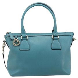 Borsa Gucci GG Charm Convertible Dome Satchel in pelle Medium