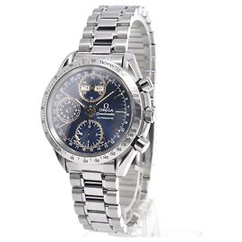 Omega Speedmaster Triple Calendar Chronograph Automatic Stainless Steel 39