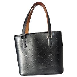 Louis Vuitton Cabas Rivington Monogram Vernis Bolso Tote Negro