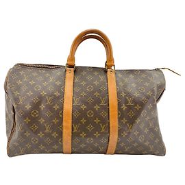 Louis Vuitton Keepall Monogram Canvas 50