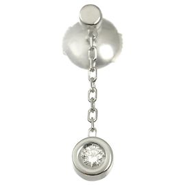 Orecchini a goccia Gucci in oro bianco 18K