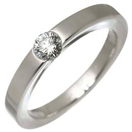 Cartier Ehering aus 18K Weißgold mit Diamanten