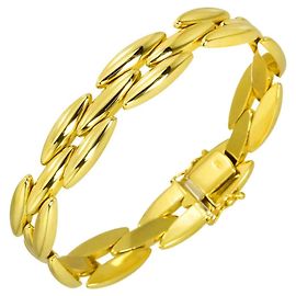 Bracciale Cartier Gentien con ciondolo in oro giallo 18K