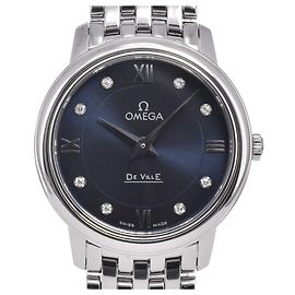 Omega De Ville Prestige Quartz Stainless Steel with Diamond 28