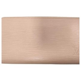 Portafoglio lungo Louis Vuitton Epi in Rose Ballerine