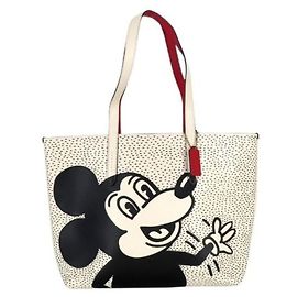 COACH Tote Bag Disney Mickey Mouse x Keith Haring