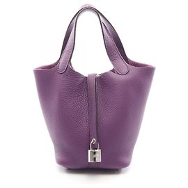 Hermès Bolso Hermes Picotin Lock PM Ultraviolet