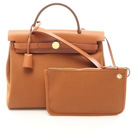 Hermès Hermes Herbag Zip PM Fauve Borsa 2-Way
