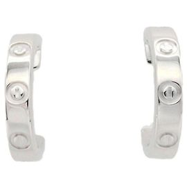 Orecchini Cartier Mini Love in oro bianco 18K