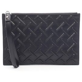 Borsa a pochette Bottega Veneta Black Intrecciato