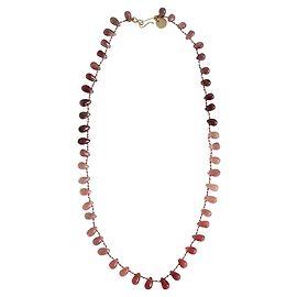Autre Marque Collana IVARENE Myra in labradorite andesina e oro 14k