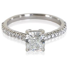 Anello di fidanzamento Tiffany & Co. Novo con diamante Cushion Modified 1.01 ct