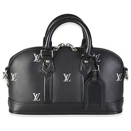 Louis Vuitton Black Blason Monogram Calfskin East West Alma