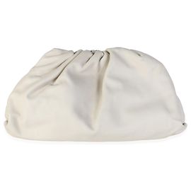 Bottega Veneta Plaster Smooth Butter Calf The Pouch Clutch Oversized