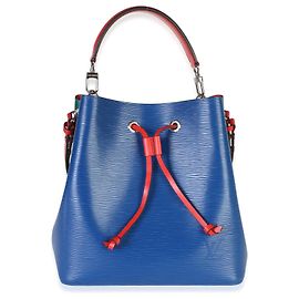 Louis Vuitton Tricolour Navy Red Green Epi Neonoe