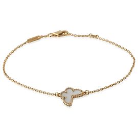 Brazalete Sweet Butterflies Van Cleef & Arpels en oro amarillo y madreperla