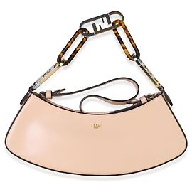 Borsa Swing Fendi O'Lock in Vitello Queen Palmellato Camelia