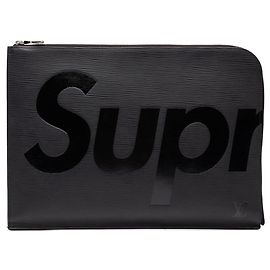 Louis Vuitton x Supreme Epi Pochette Jour GM Clutch Bag