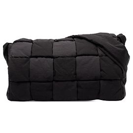 Bolsa de Ombro Bottega Veneta Maxi Intrecciato Cassette Padded Tech