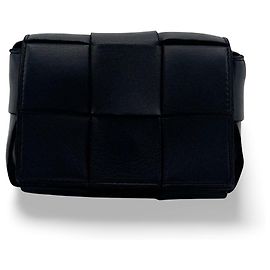 Bottega Veneta Candy Cassette Maxi Intrecciato Leather Mini