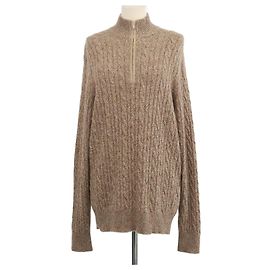 Camisola Loro Piana Brown Baby Cashmere Treccia