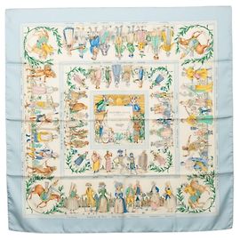 Hermès Hermes Carre 90 Costumes for Modern Citizens Scarf