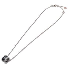 Bulgari Pendente Bvlgari B.Zero1 Save the Children in argento sterling e ceramica