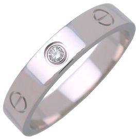 Cartier Love 1 Diamond Band Platinum with Diamond