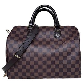 Louis Vuitton Speedy 30 Bandoulière Damier Ebene