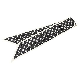 Chanel Coco Mark Schal mit Polka Dots