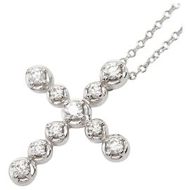 Autre Marque Tiffany & Co. Paloma Picasso Dots Kreuz-Anhänger Kette