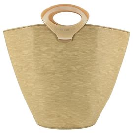 Louis Vuitton Borsa a mano Noctambule vintage in pelle Epi gialla Vanilla